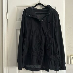 lululemon cinched waist rain jacket